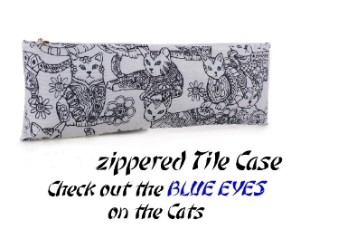 Custom Siamese Mah Jongg Zippered Tile Case